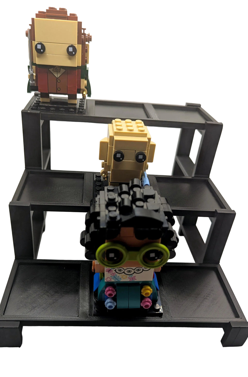 Tier Display Stand – Compatible with BrickHeadz‑Scale Figures