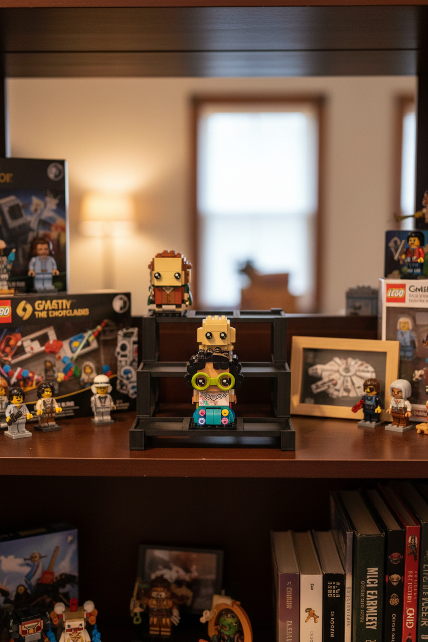 Tier Display Stand – Compatible with BrickHeadz‑Scale Figures
