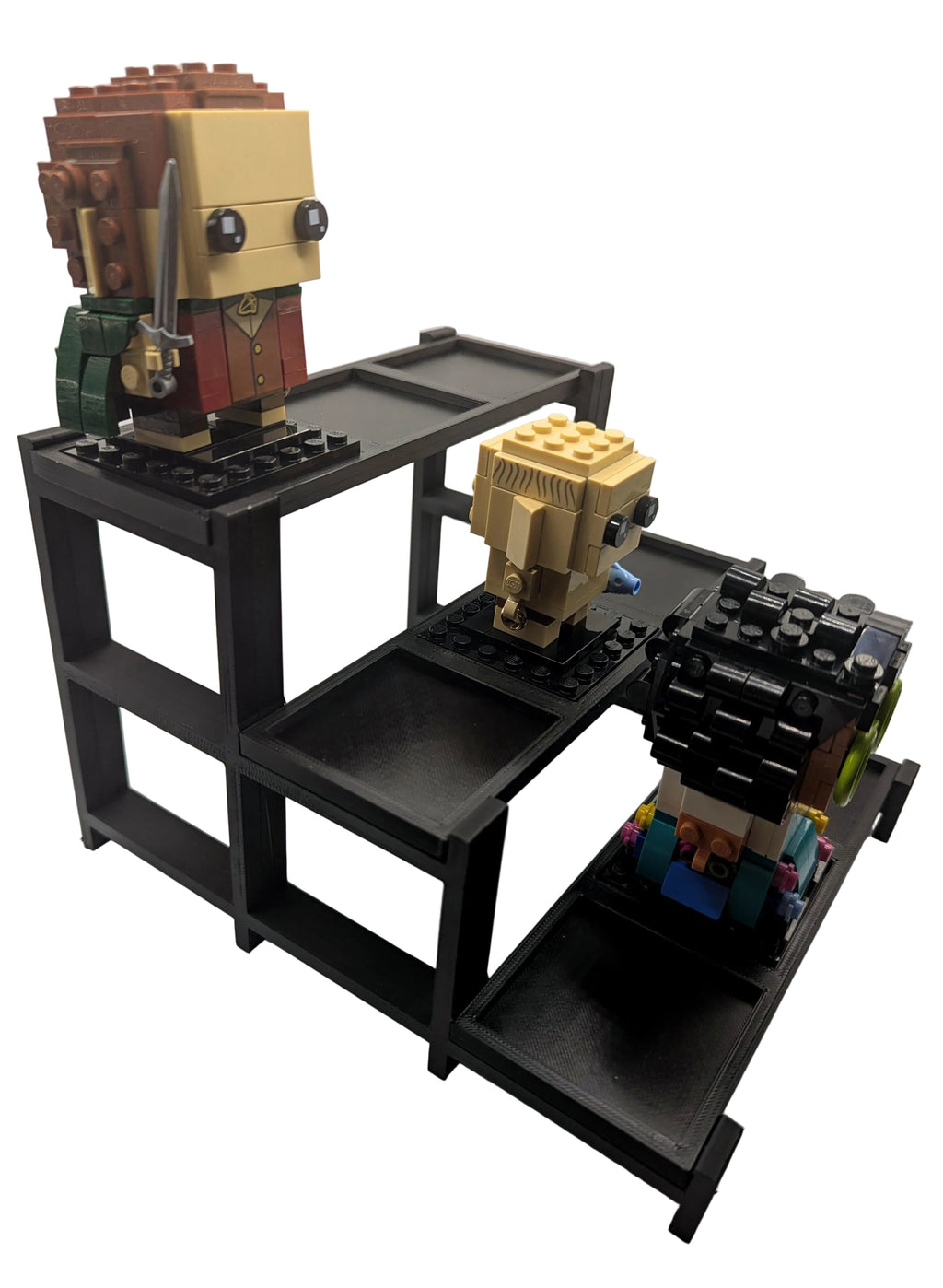 Tier Display Stand – Compatible with BrickHeadz‑Scale Figures