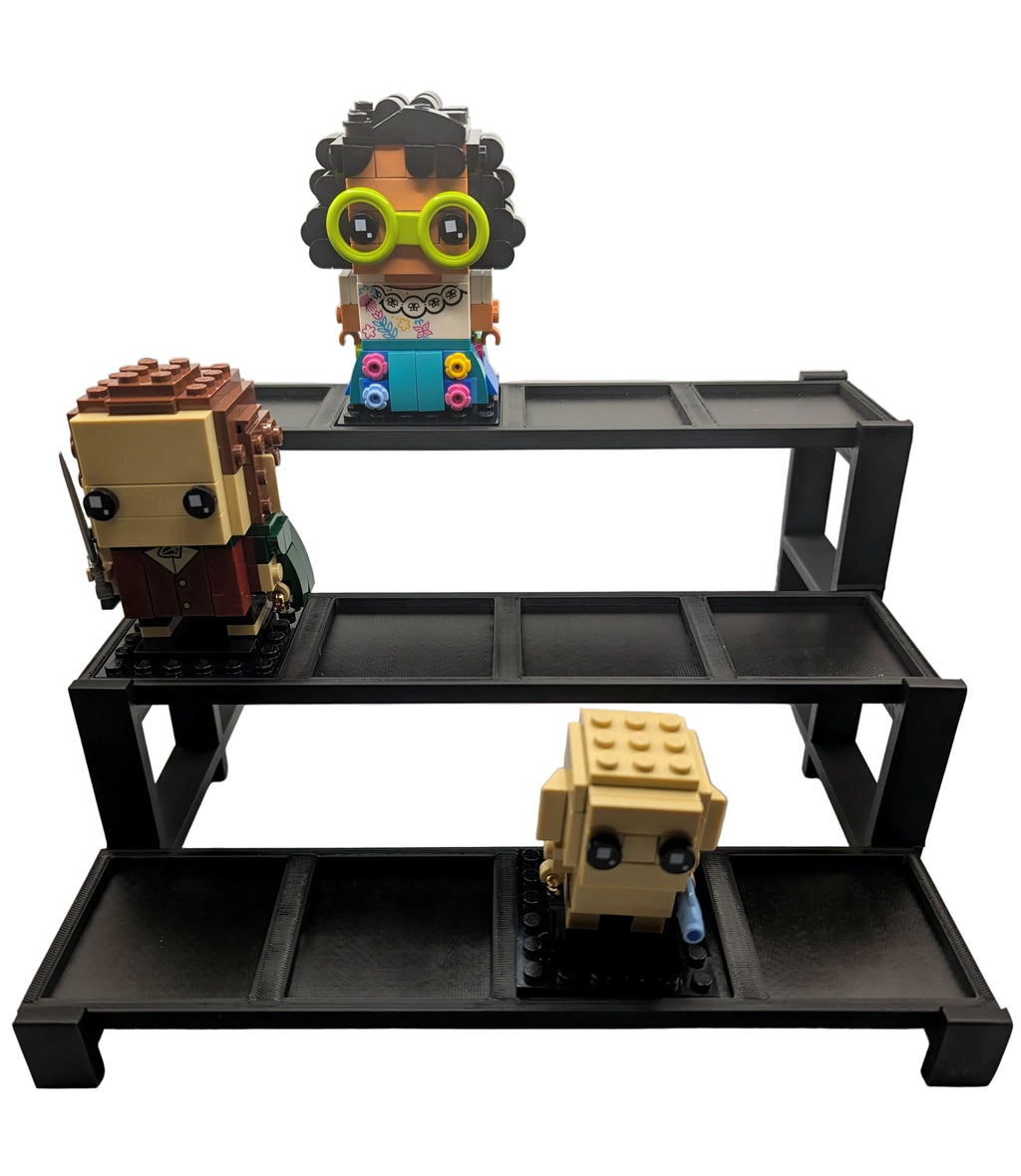 Tier Display Stand – Compatible with BrickHeadz‑Scale Figures
