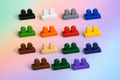 Standard Minifigure-Scaled Heel Savers