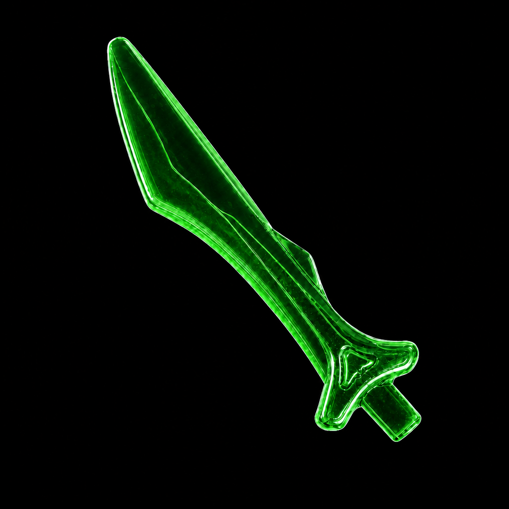Stormspike Saber — Elemental Transparent Series