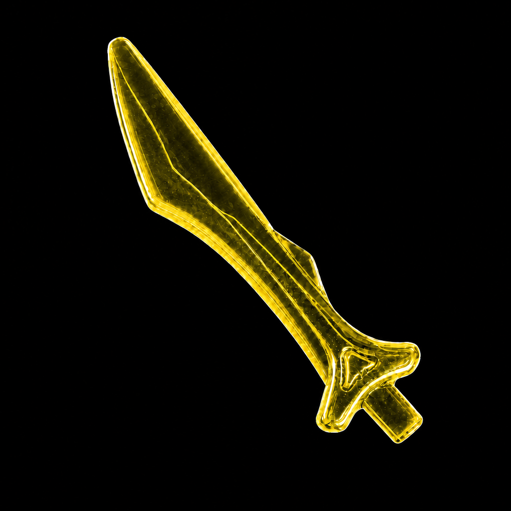 Stormspike Saber — Elemental Transparent Series
