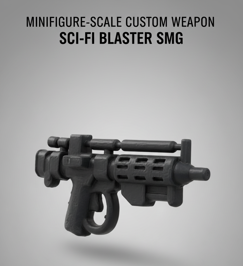E‑5 Battle Droid Blaster – Minifigure‑Scale Custom Weapon