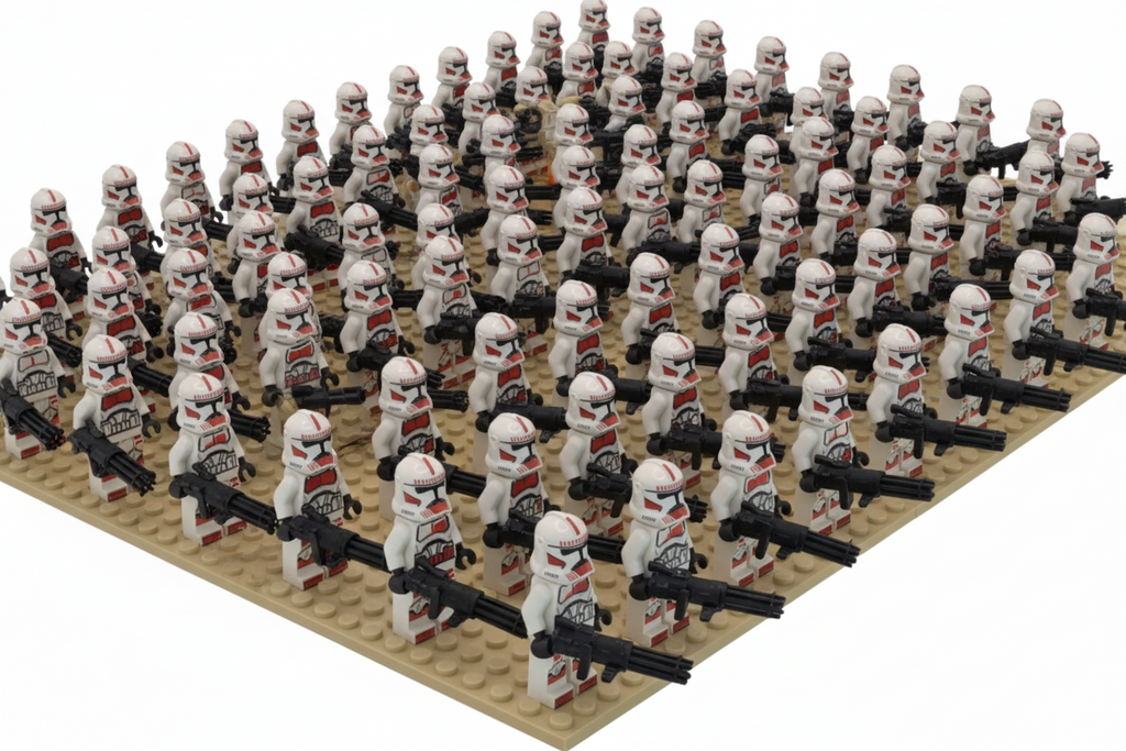 Z‑6 Rotary Cannon – Minifigure‑Scale Heavy Blaster
