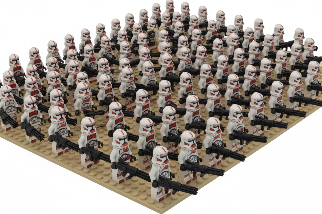 Z‑6 Rotary Cannon – Minifigure‑Scale Heavy Blaster