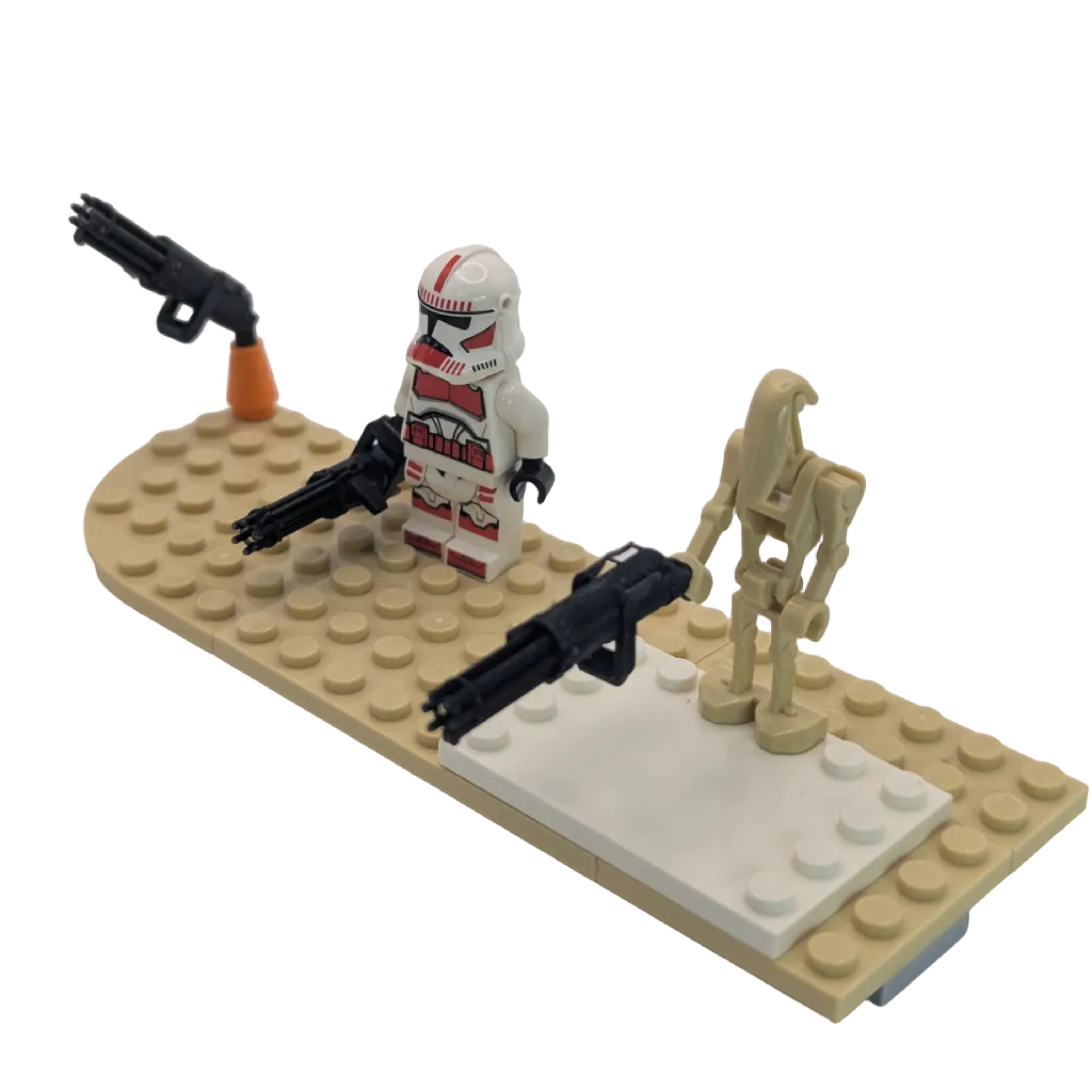 Z‑6 Rotary Cannon – Minifigure‑Scale Heavy Blaster