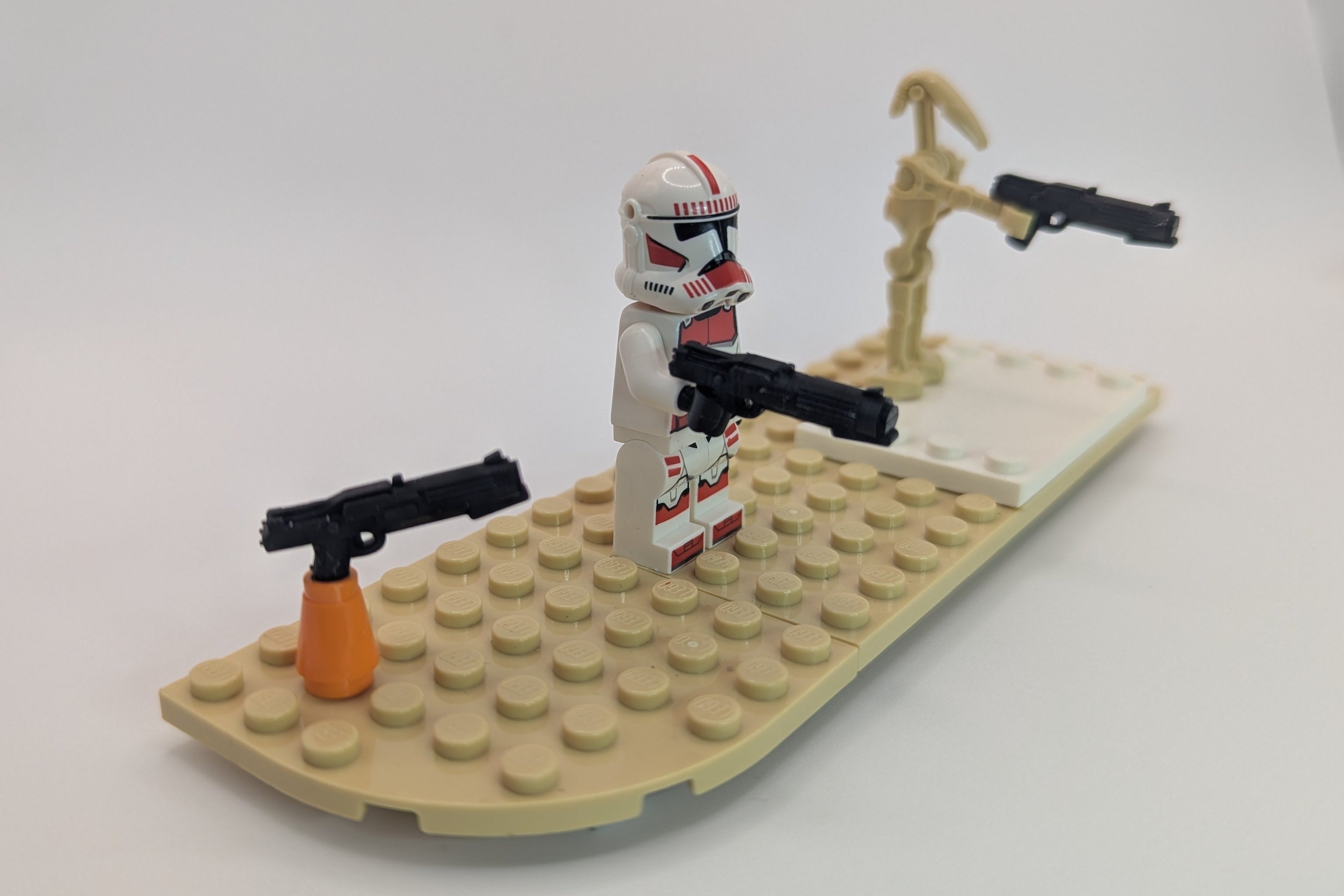 DC‑15S Blaster – Minifigure‑Scale Resin Weapon