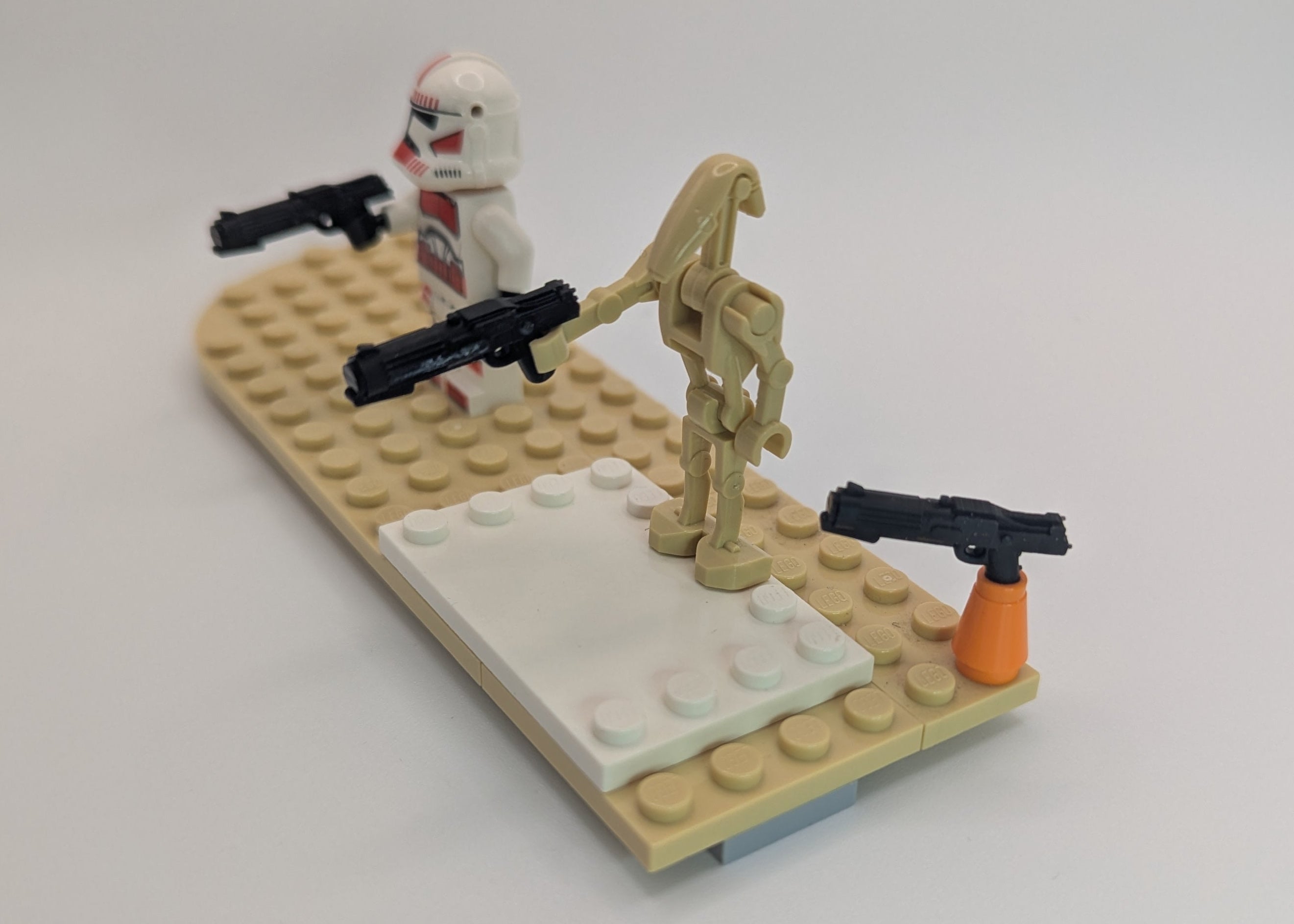 DC‑15S Blaster – Minifigure‑Scale Resin Weapon