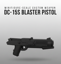 DC‑15S Blaster – Minifigure‑Scale Resin Weapon