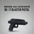 DC‑17 Blaster Pistol – Minifigure‑Scale Resin Weapon – Clone Trooper Sidearm