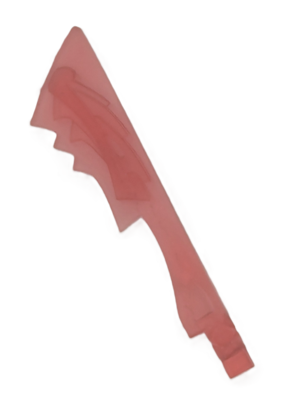 Serrated Dragon‑Head Sword — Transparent Color Series