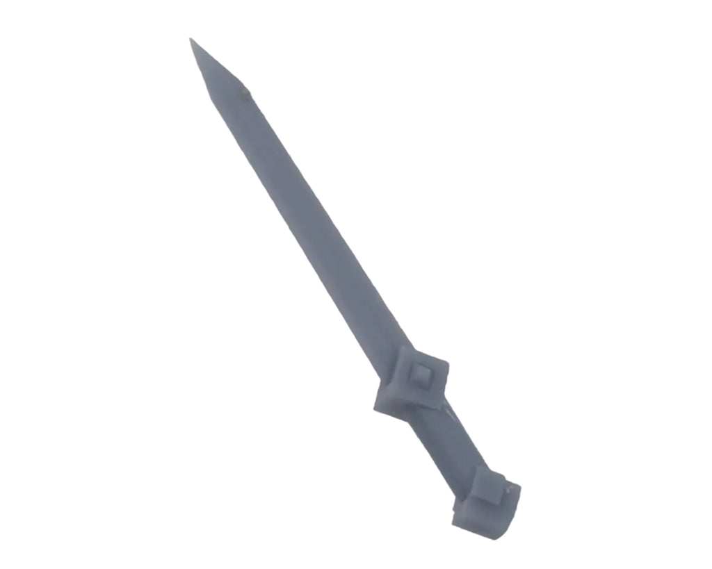 Castle Weapons – Swords & Maces (Minifigure‑Scale)