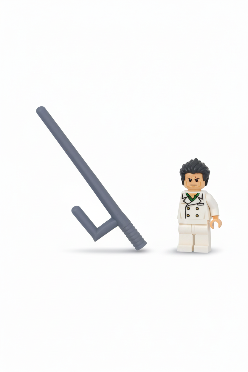 Anime Pirate Weapons - Minifigure-Scale