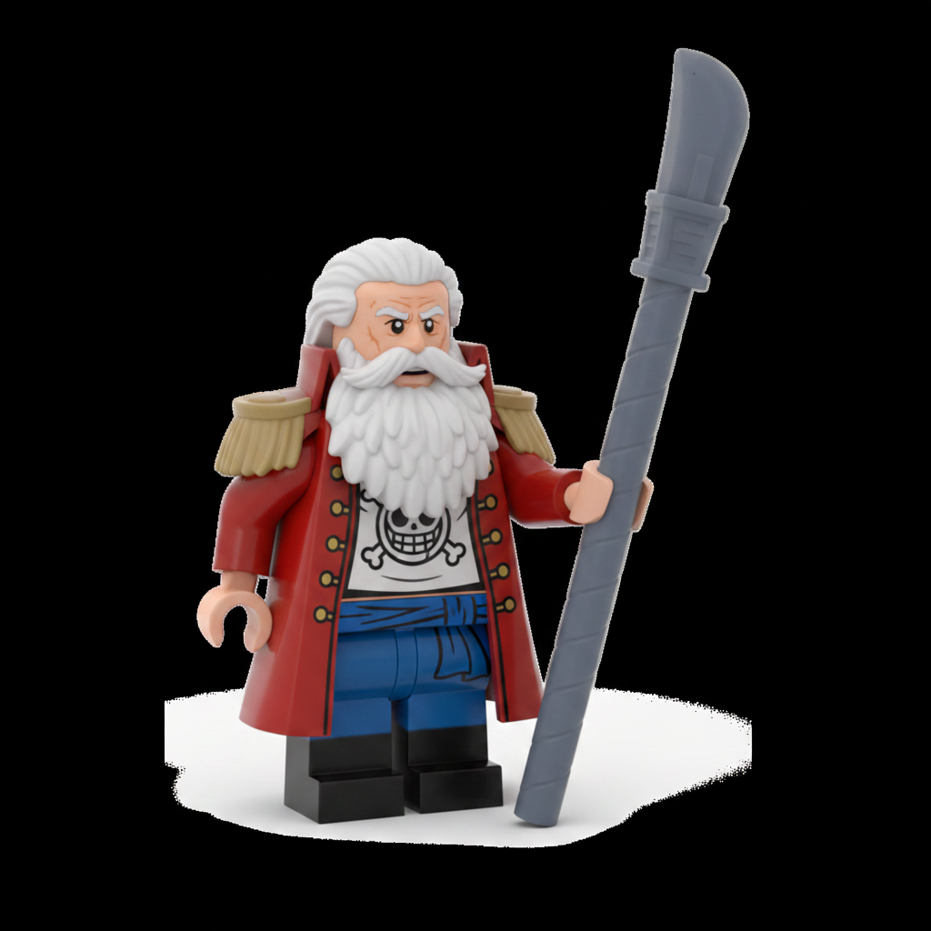 Anime Pirate Weapons - Minifigure-Scale