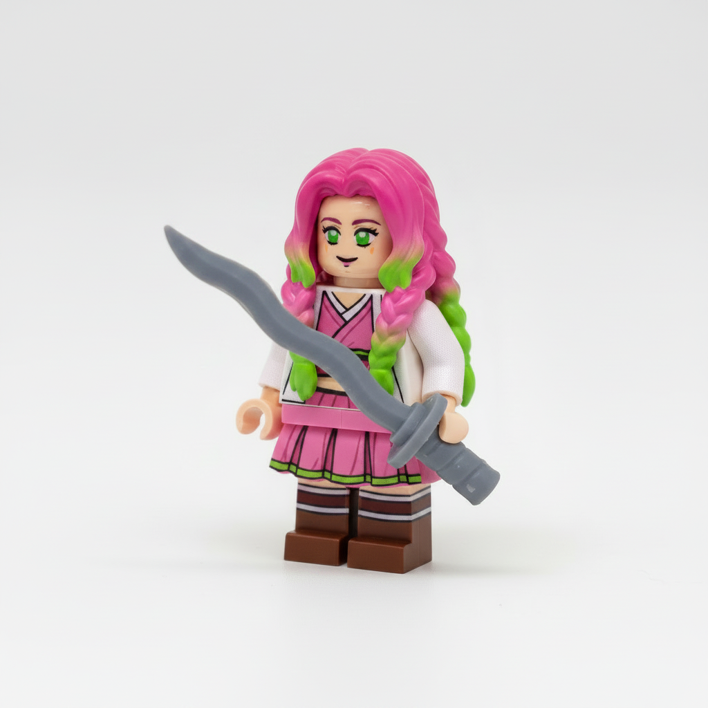 Anime Pirate Weapons - Minifigure-Scale