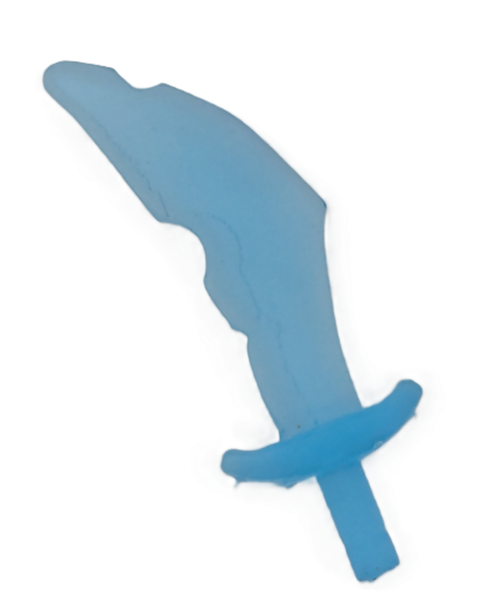 Translucent Energy Blade – Minifigure‑Scale Custom Weapon