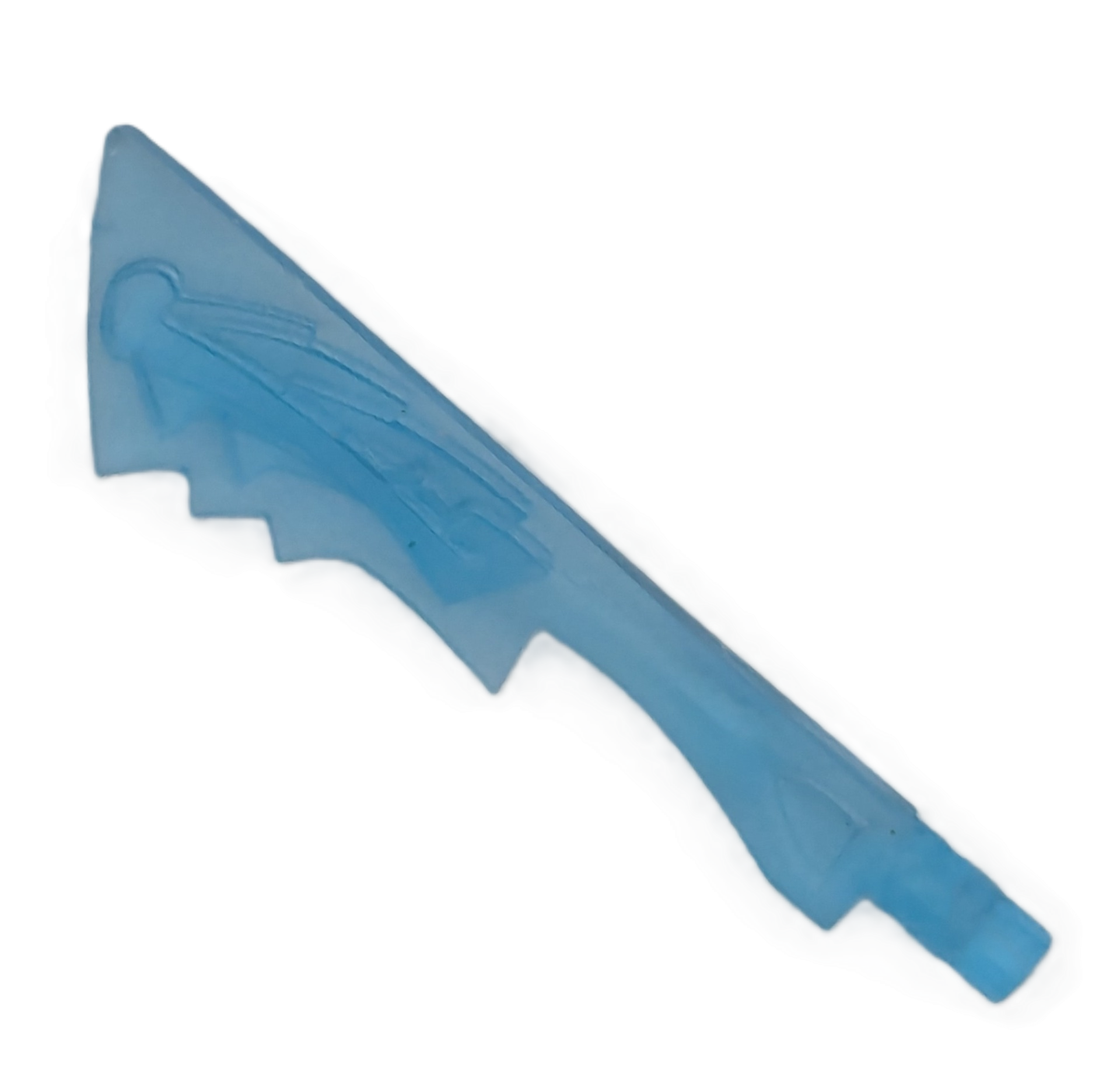 Serrated Dragon‑Head Sword — Transparent Color Series