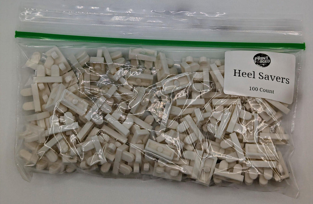 Standard Minifigure-Scaled Heel Savers